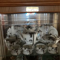 Bone China With Owl Design 