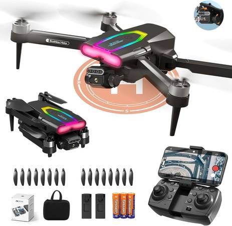 new Drone with Camera for Adults 1080P HD Dual Rudder Eletric