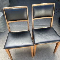 Mid-century Hibriten Chairs Set Of 2 $50