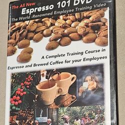 ESPRESSO 101 COMPLETE TRAINING COURSE IN ESPRESS & BREWED COFFEE  DVD NEW