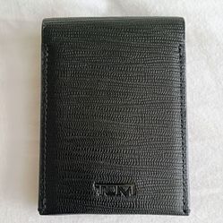 Tumi Official Authentic Nassau SLG Billfold Wallet Card Case Envelope Card Holder
