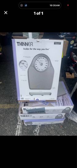 Thinner Analog Bathroom Scale