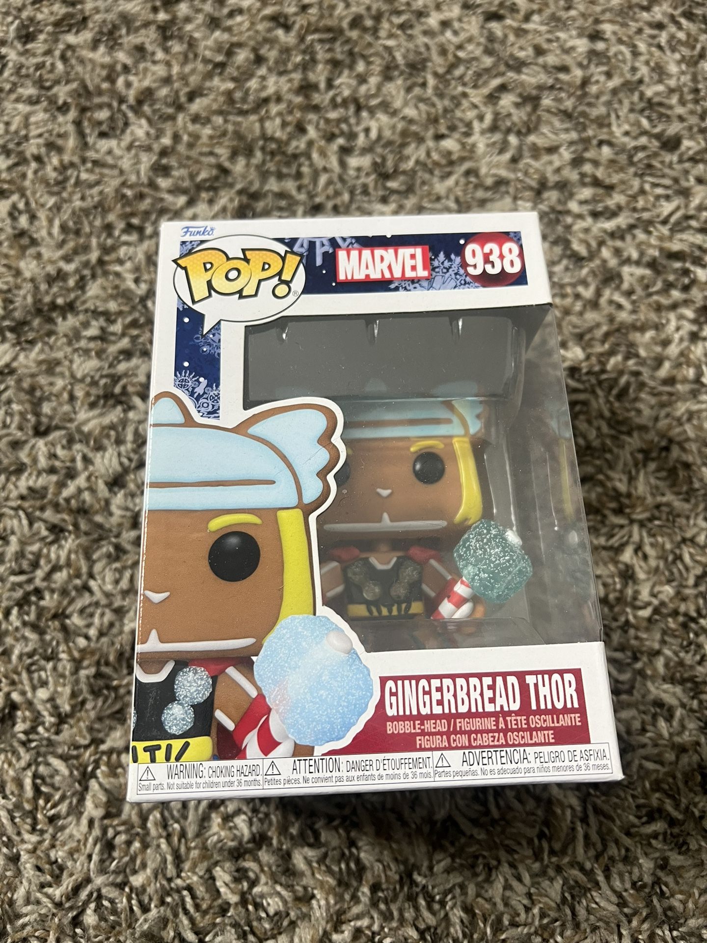 Gingerbread Thor Funko Pop