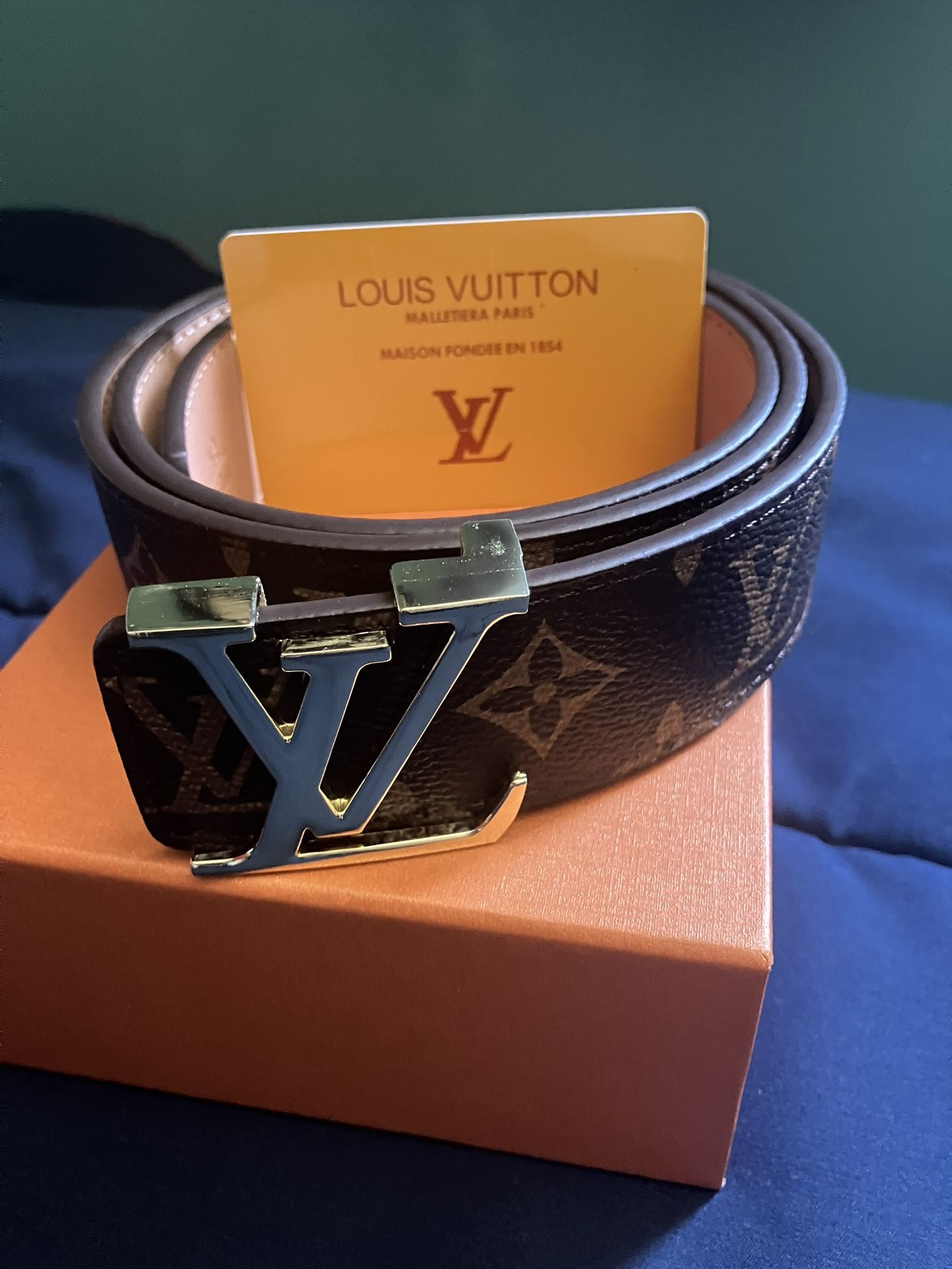 LV Monogram Belt