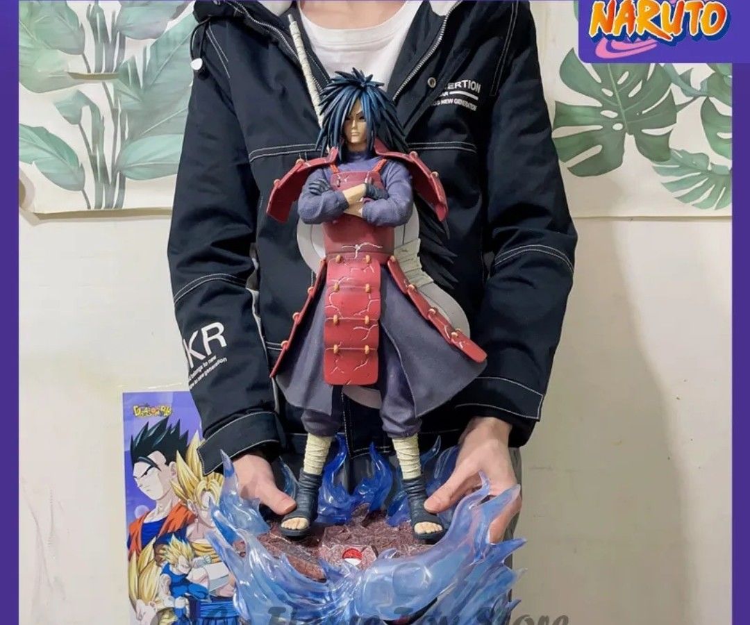 Naruto anime madara Uchiha susanoo resin pvc statue