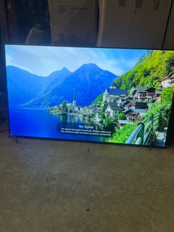 Samsung. 55” Tv good condition $189