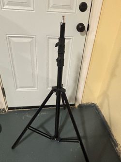 Black Photography Light Stand Tripod
