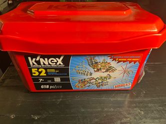 K'NEX 52 Model Building Set 618 Pieces