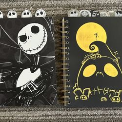 Brand New! 2 Nightmare Before Christmas Notebooks