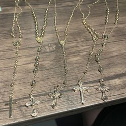 Gold Rosary (stackable) 