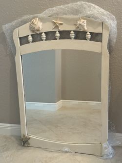 Costal Shabby Chic Mirror