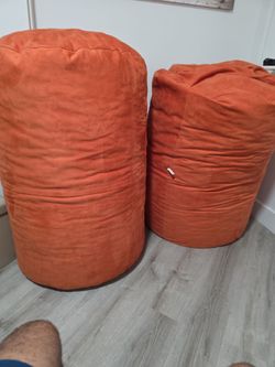 Puff sillon tipo bean bag 48 inch  3 pieces