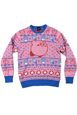 NWT  Nintendo  Kirby Christmas Sweater Knit