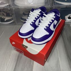 Nike Dunk Low "Championship Court Purple " - SIZE：8 M 