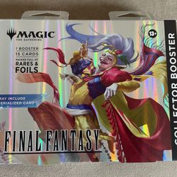 Magic: The Gathering - Final Fantasy Collector Booster Omega Box SEALED In Hand