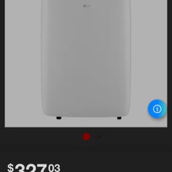 Lg 6000 BTU portable Air Conditioner 