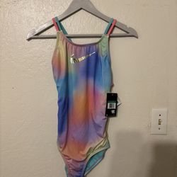 Girls Xl Swim Suit Nike New 