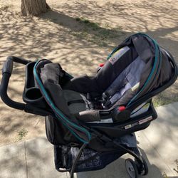 Baby Stroller And Car Seat