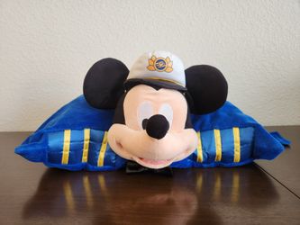 Disney Cruise Line Captain Mickey Mouse Pillow Pal