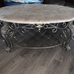 Marble table