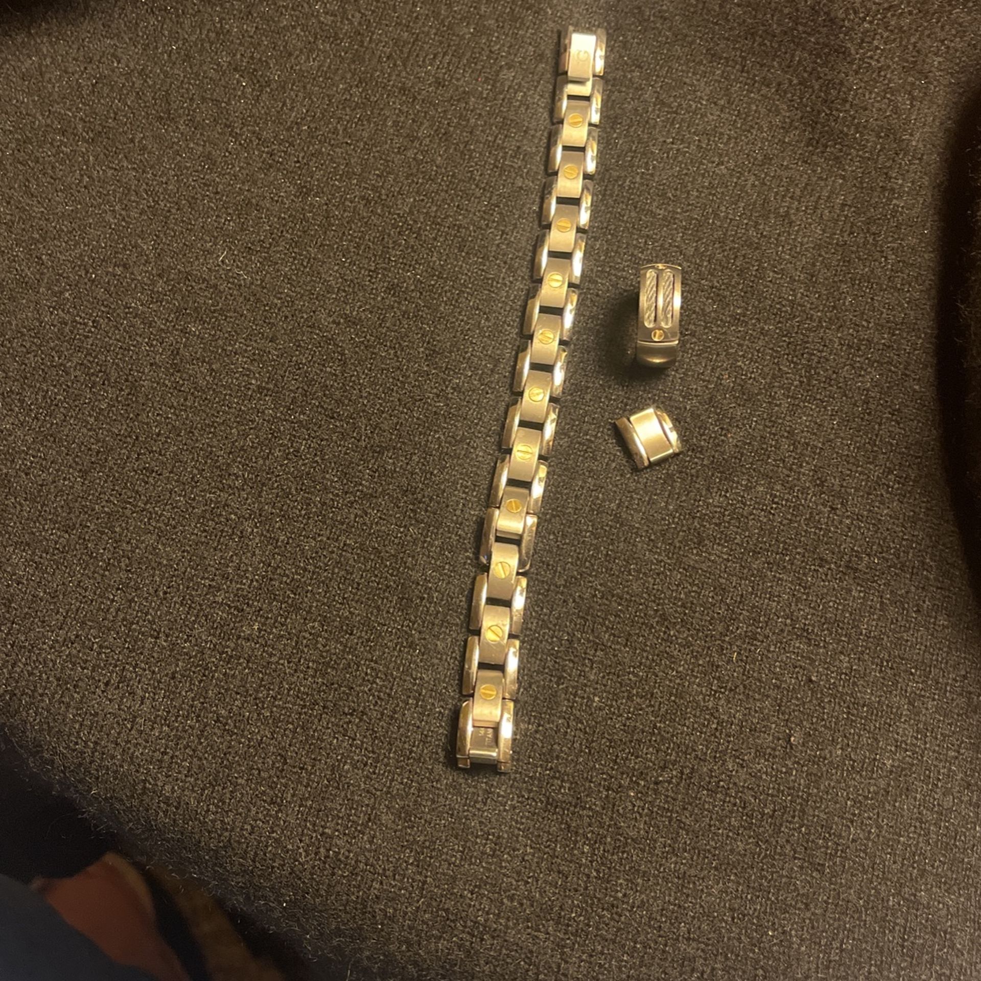 Men’s Ring And Matching Bracelet