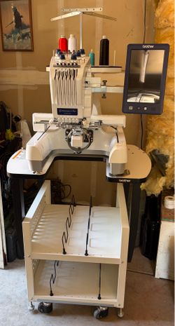 Brother PR670E Entrepreneur 6-Plus | Only 33 Hours | Stand + Cap Kit + Hoops