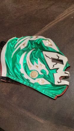 Lucha libre autographed masks