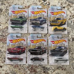 Hot Wheels 2018 DETROIT MUSCLE SET