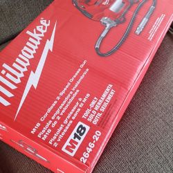 New Milwaukee M18 Grease Gun