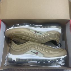 Nike Air Max 97 OG – Metallic Gold / Varsity Red