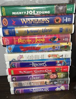VHS Tapes 3 Tapes For $5