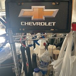 Chevrolet Plates. 