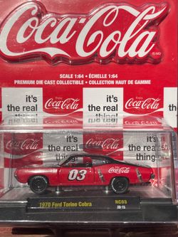 M2 Machines Coca-Cola 1970 Ford Torino Cobra