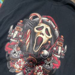 christmas ghost face shirt