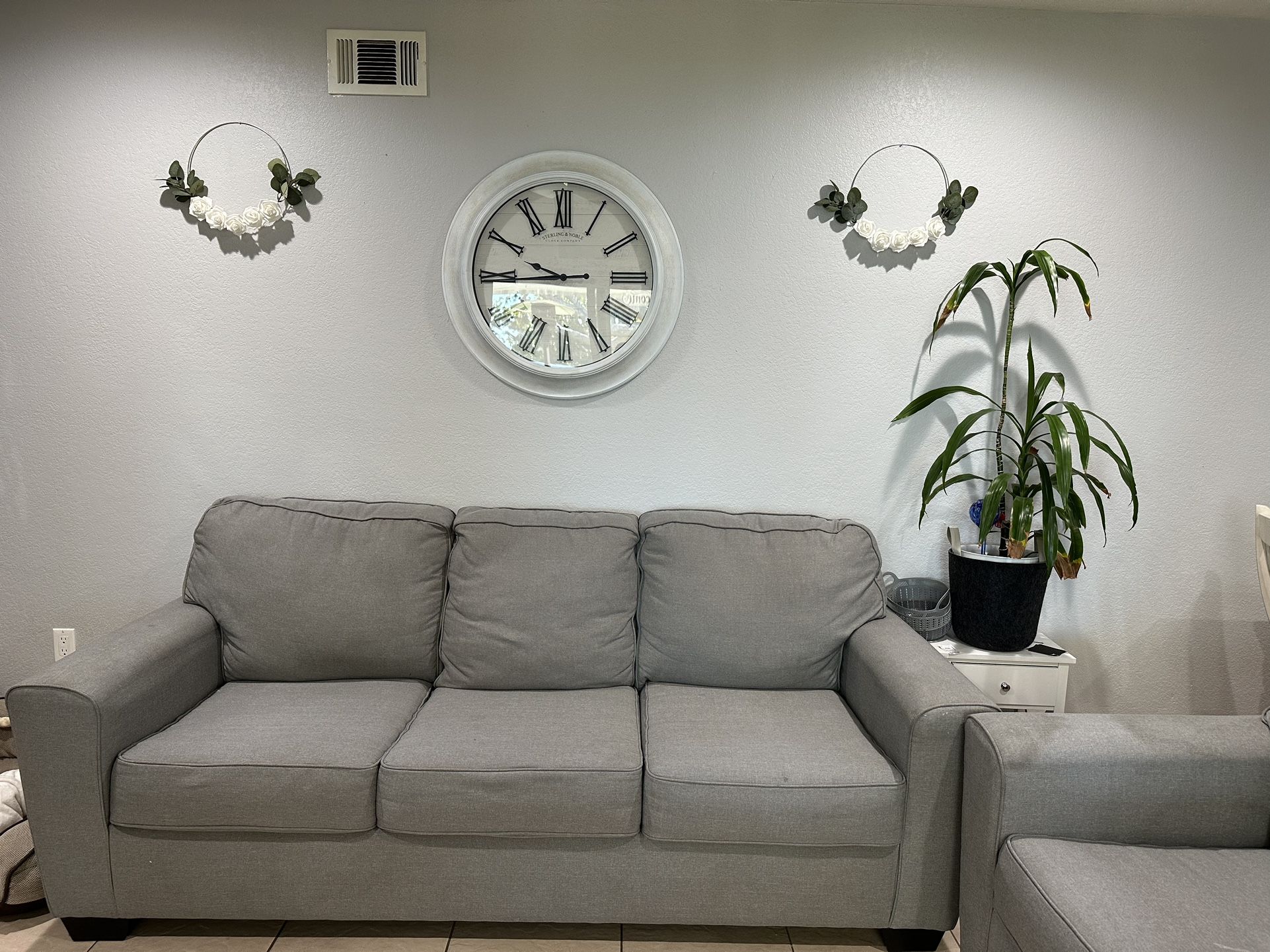 Living Room Set From Living Spaces- Gray Color