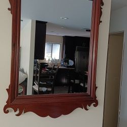 Vintage Antique Mirror 