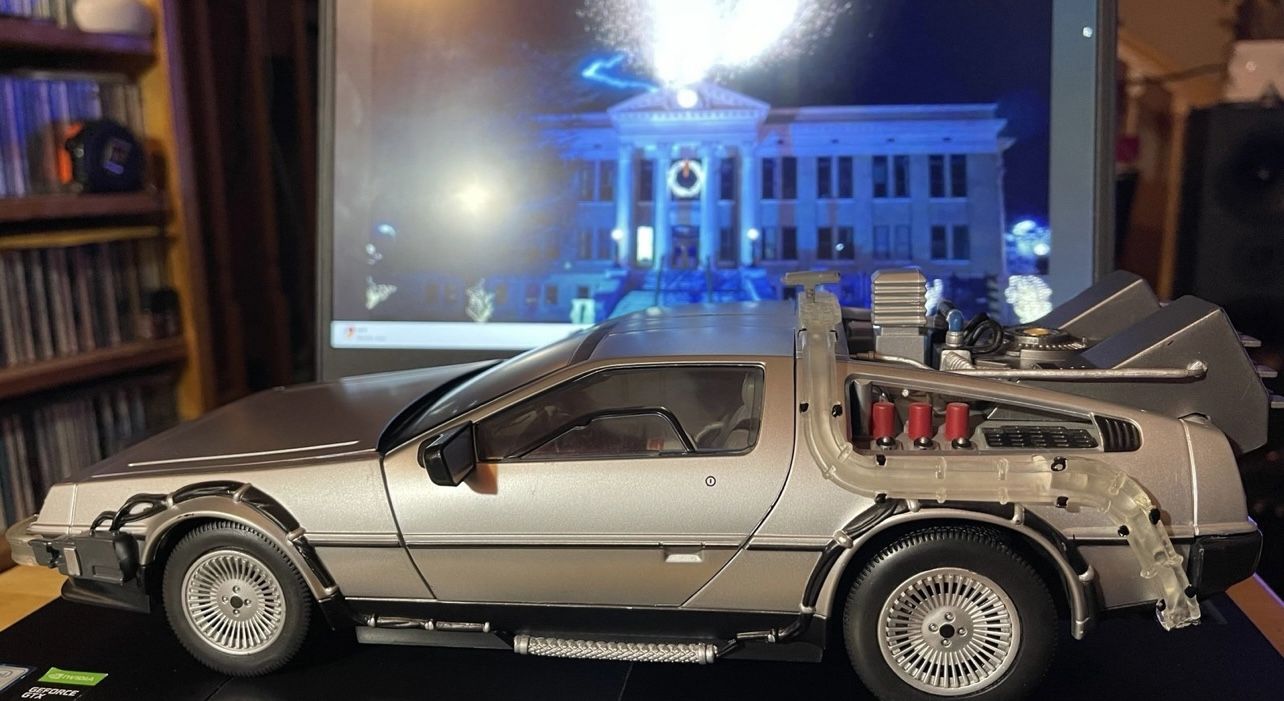 Universal Studios Back To The Future DeLorean Time Machine