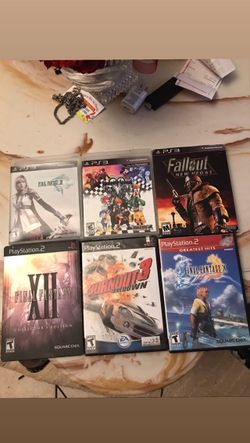 PS3 and ps2 Games