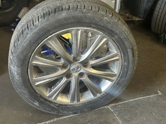 Lexus 17” X7 Wheel And Tire