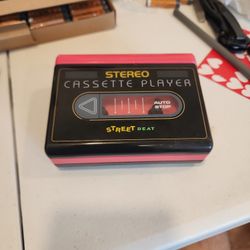 Street Beat Portable Stereo Cassette Player