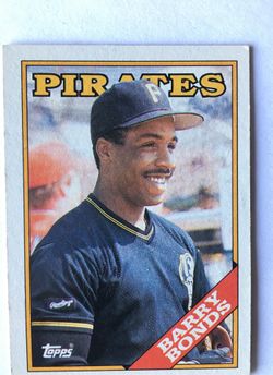 Rare Barry bonds pirates card