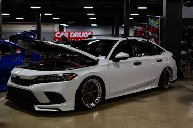 18x8.5 • 5x114.3 • FRONT +35 / REAR +35 • AODHAN DS09 BRONZE W/MACHINED LIP WHEELS