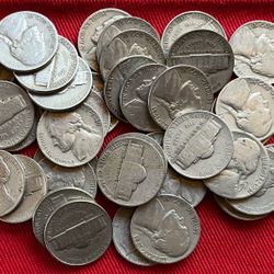 Full Roll of Jefferson Nickels From 1940 and 1941