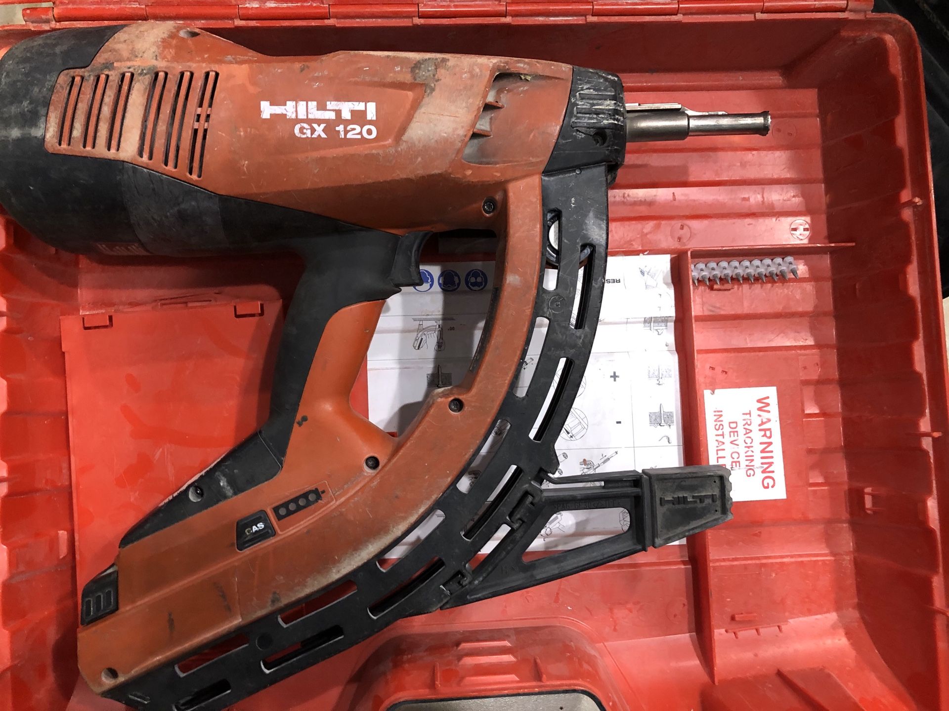 Hilti GX120 Gas Nailer