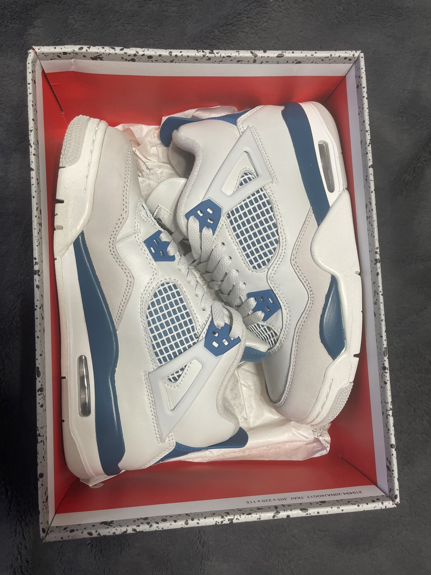 Air Jordan 4 Retro (GS) Military Blue