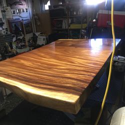 Monkey Pod Live Edge, Coffee Table