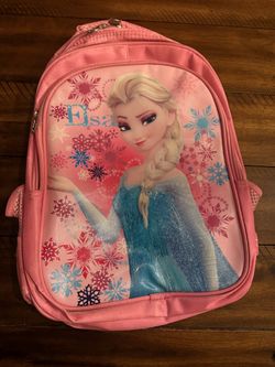 Frozen Elsa Pink Backpack