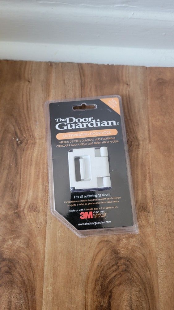 Door Guardian for Outswing Doors - White