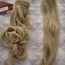 Synthetic  Hair  Clip Ponytail 