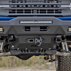 Ford Bronco Bumper Hidden Winch mount